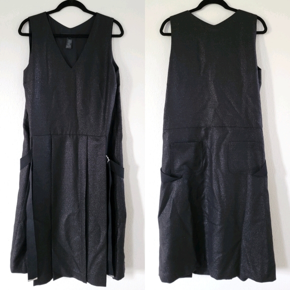 MARC BY MARC JACOBS Ribbon Trim Wool Dress L.